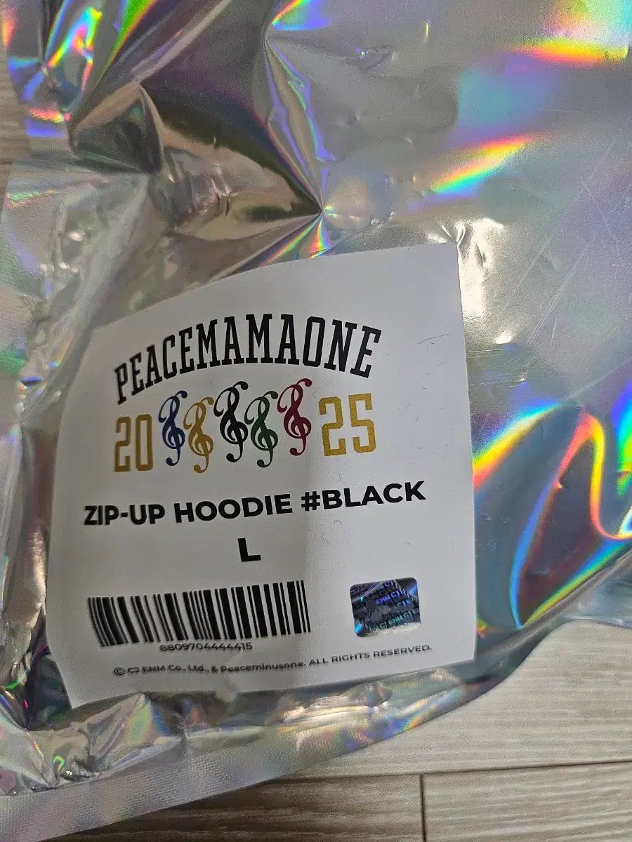 PEACEMINUSONE MAMA L フード付きジップアップ 黒 L 楽天市場