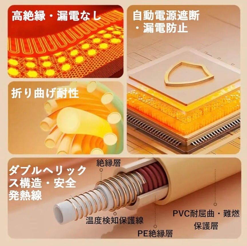 ホットマット 温度調節マット 世界初 携帯連動！AI知能搭載 ホット