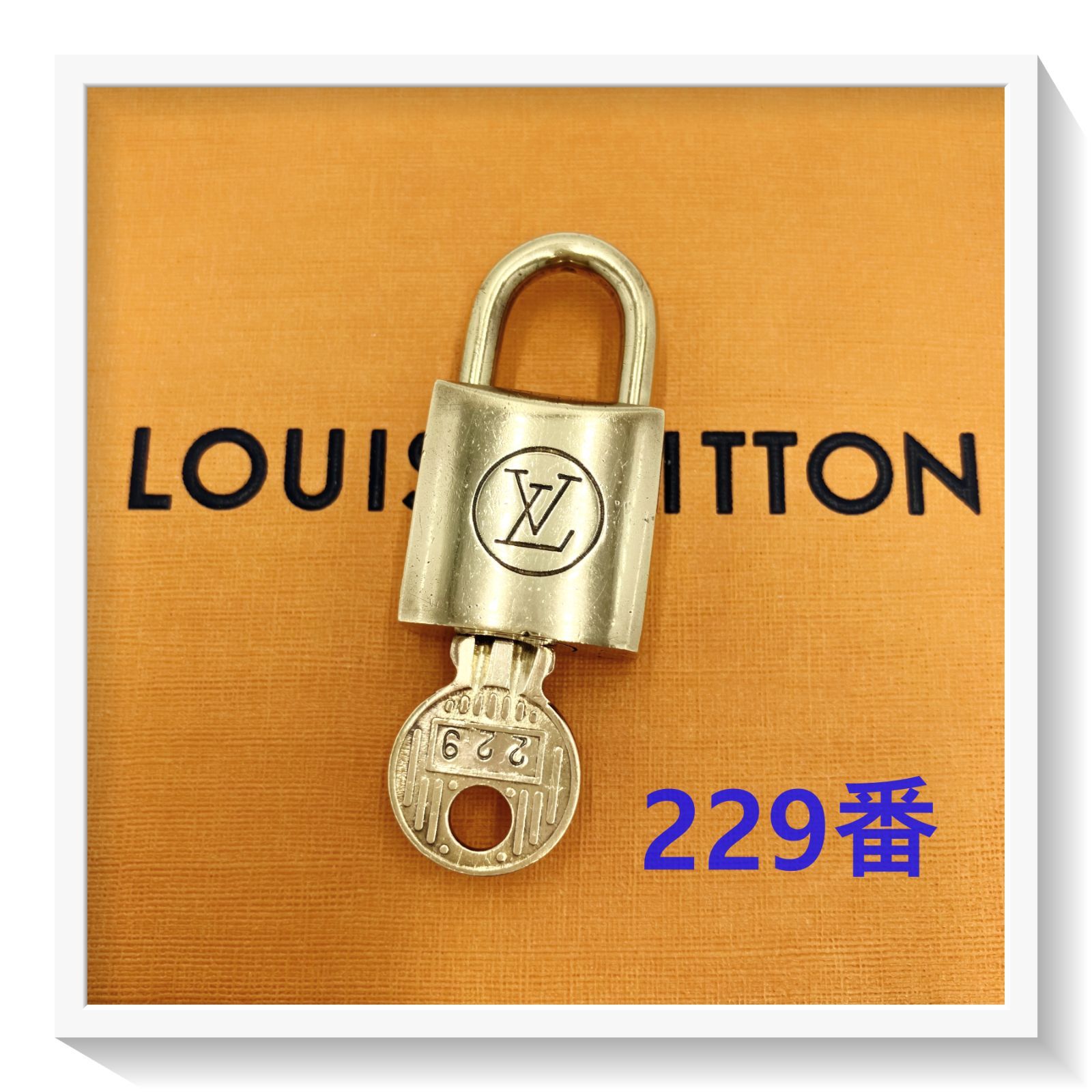 ルイヴィトン カデナ＆キー 南京錠 No.313 中古品 (64105) ルイ