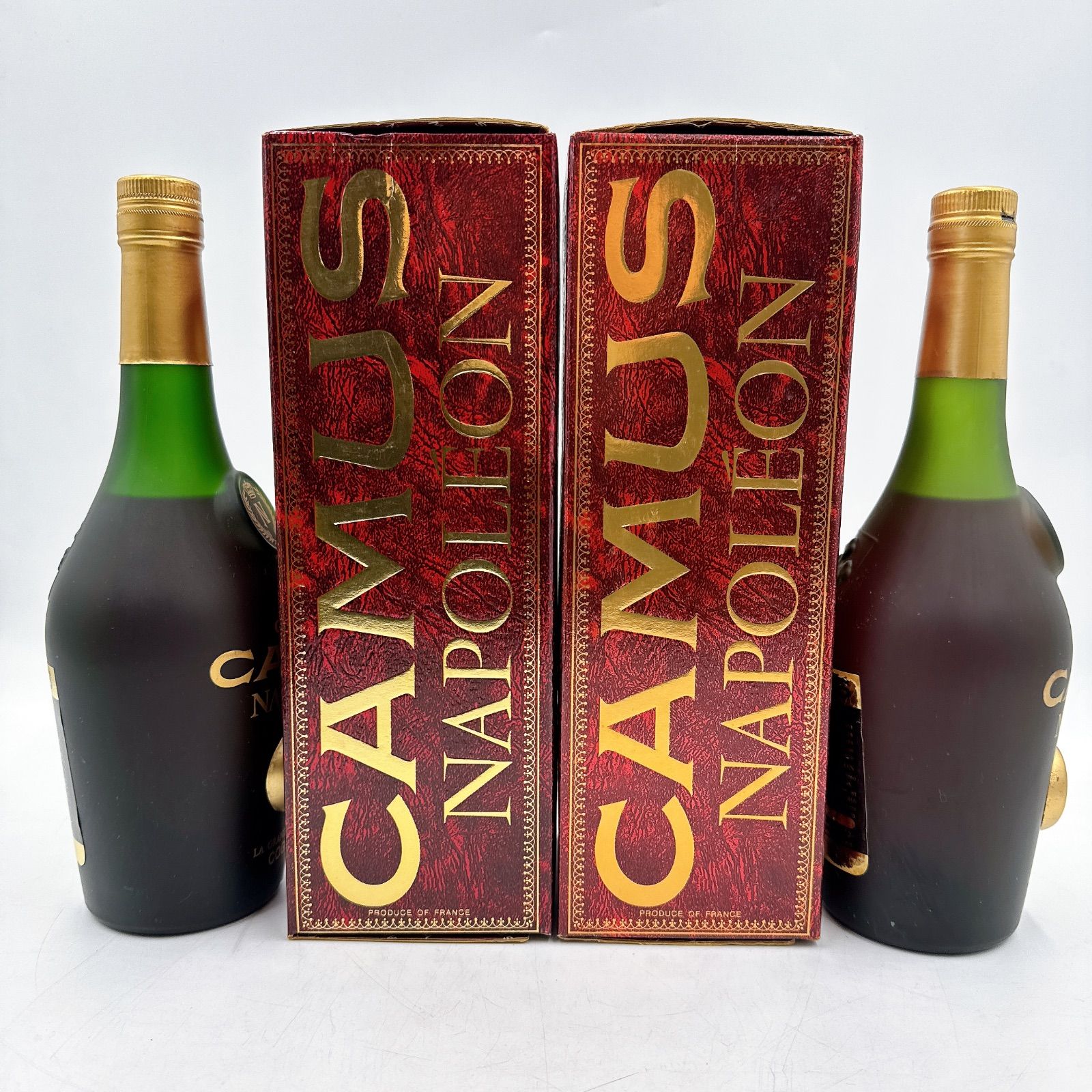 未開栓】CAMUS ナポレオン&スペシャルリザーブ コニャック 2本セット