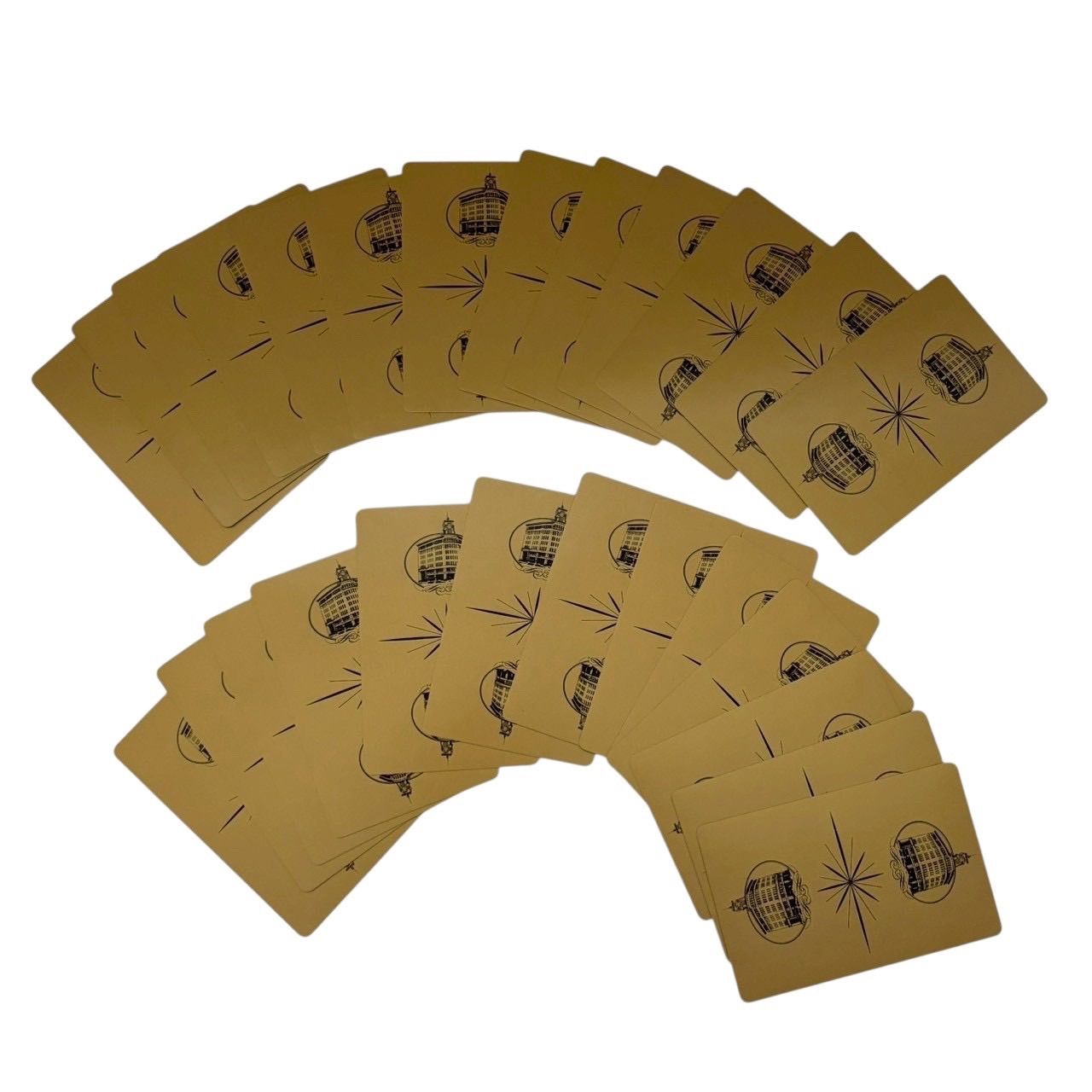 WAKO 和光 東京銀座 時計塔50年記念 トランプ レトロデザイン ケース