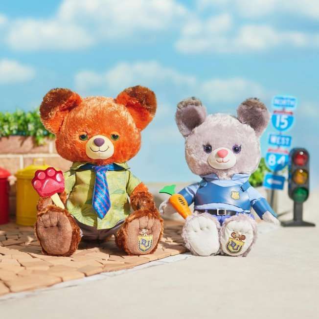 ディズニー ユニベアシティ ぬいぐるみ (M) パウキャロット ズートピア