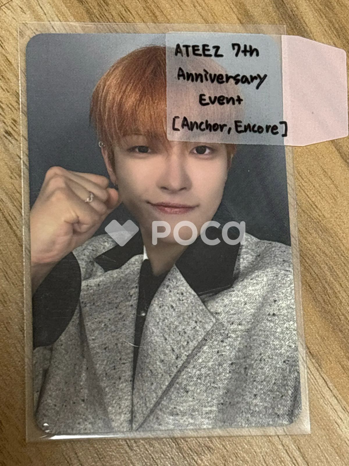 ateez encore anchor クルーズ コンプリート トレカ ateez encore