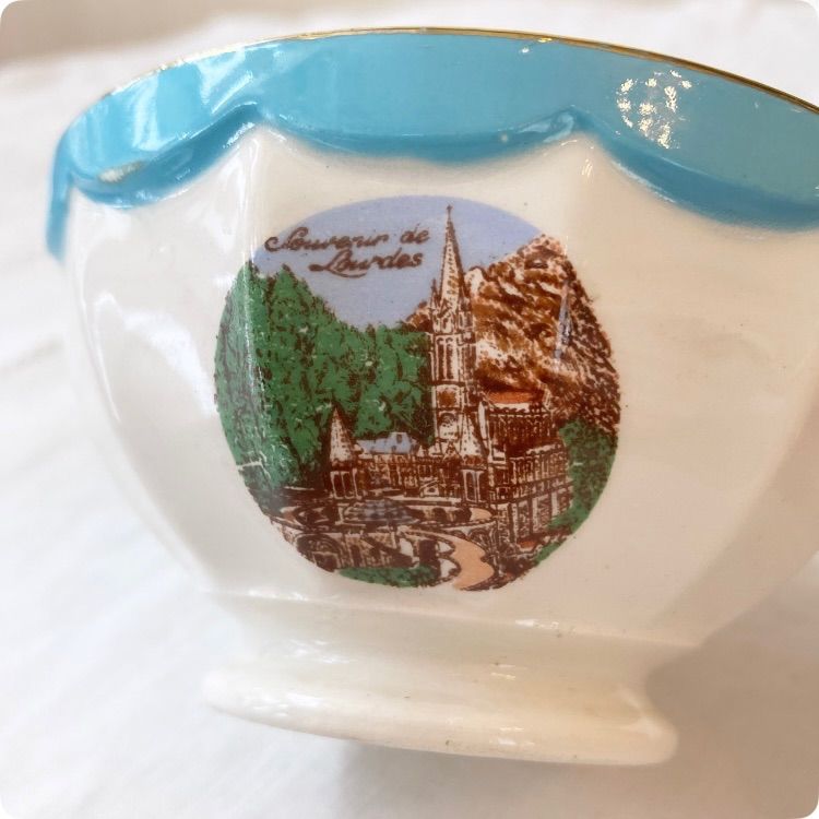 フランスアンティーク カフェオレボウル｜DIGOIN FRANCE ルルドの泉