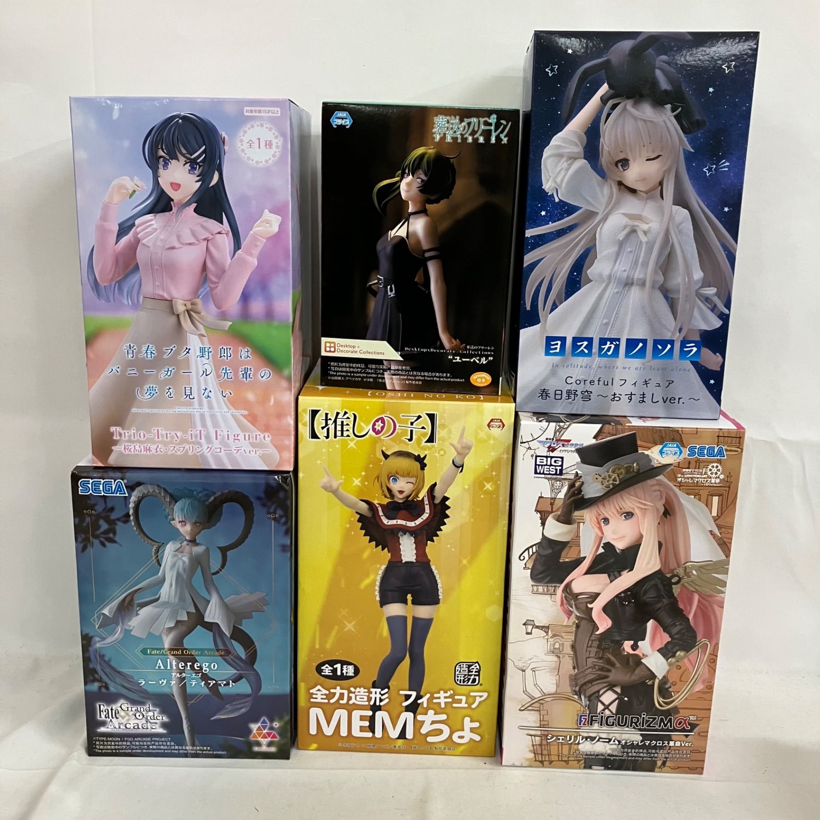 未開封 美少女 まとめ フィギュア 6個セット SF1745 c107 - メルカリ