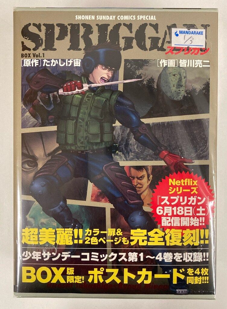 サンデーVSマガジン 皆川亮二全18種セット ARMS D-LIVE スプリガン