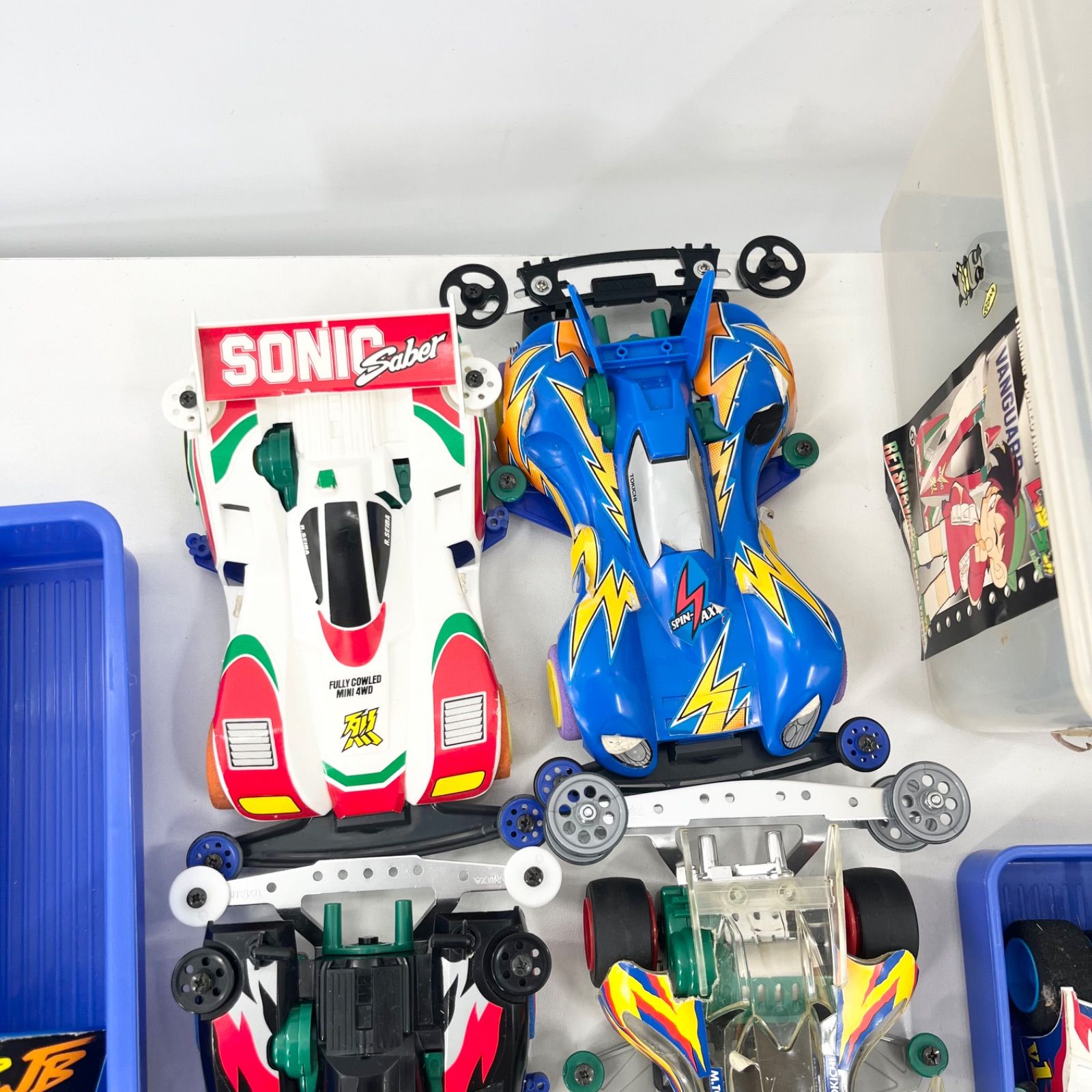 ミニ四駆 引退品 セット 本体多数 パーツ ボディ タイヤ シャーシ