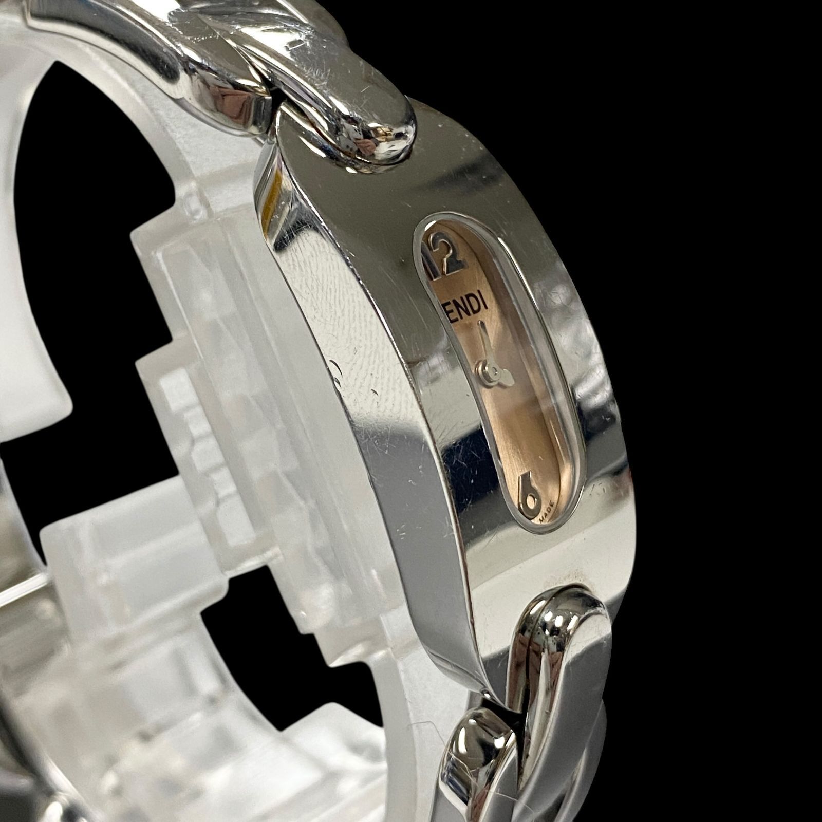 新品電池 稼働品 FENDI フェンディ 3400L ブレスウォッチ レディース