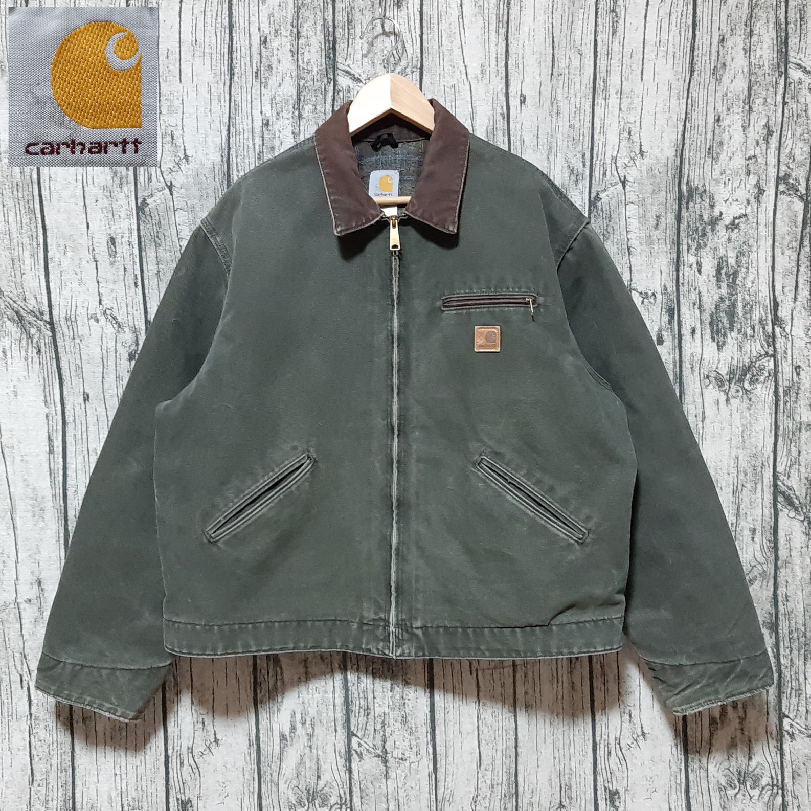 size XL】モスグリーン Carhartt Detroit Jacket Moss Green