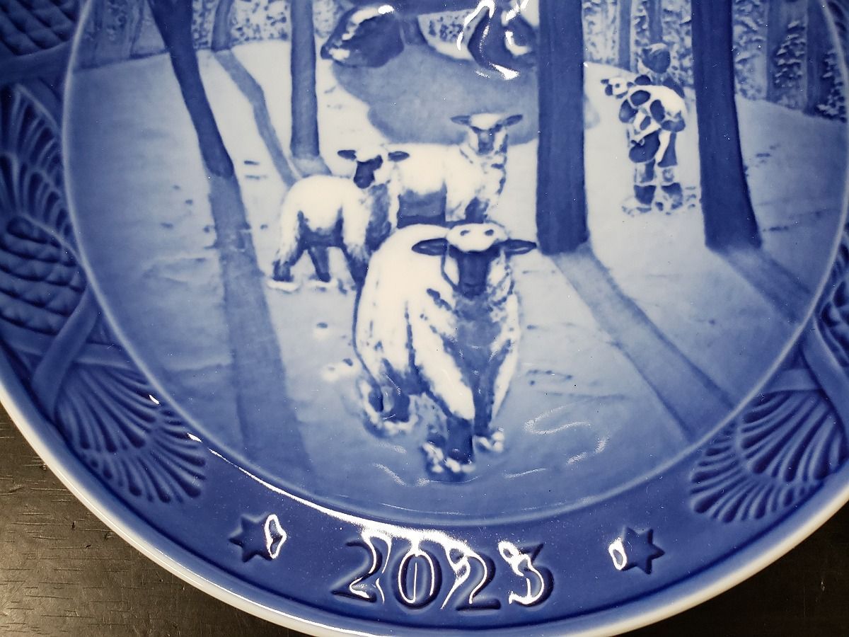 2614H26】2023 ロイヤルコペンハーゲン イヤープレート JULETID I