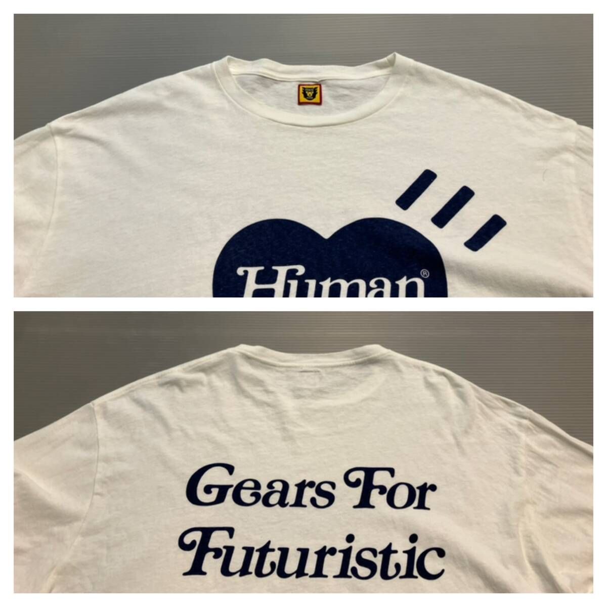 ☆ HUMAN MADE ヒューマンメイド 長袖Tシャツ サイズXXL ホワイト 通年