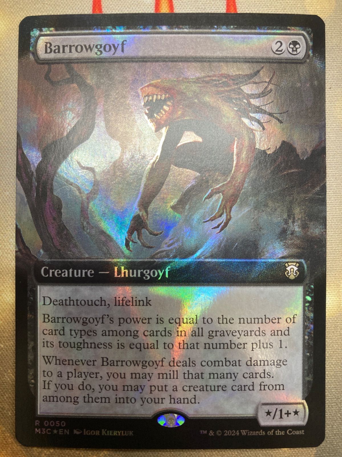 MTG バロウゴイフ 英語 リップルfoil - メルカリ