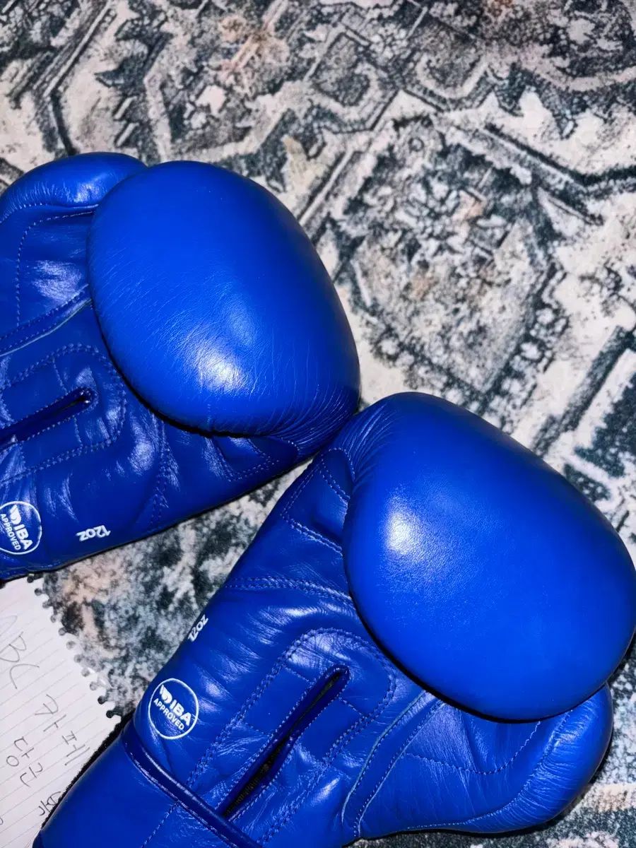 アディダス アイバ 12オンス ブルー ボクシング グローブ - メルカリ