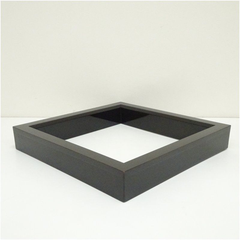 塗師 川瀬表完造 黒蝋色塗炉縁（共箱） 茶道具 茶道 おしゃれ ろぶち