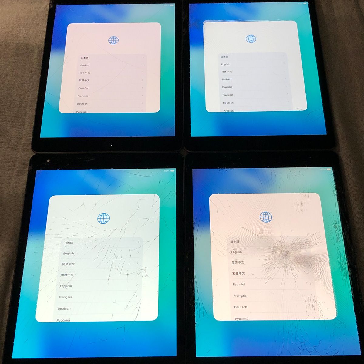 ◇ジャンク品・本体のみ◇【4点セット】Apple iPad 第9世代 Wi-Fi 64GB