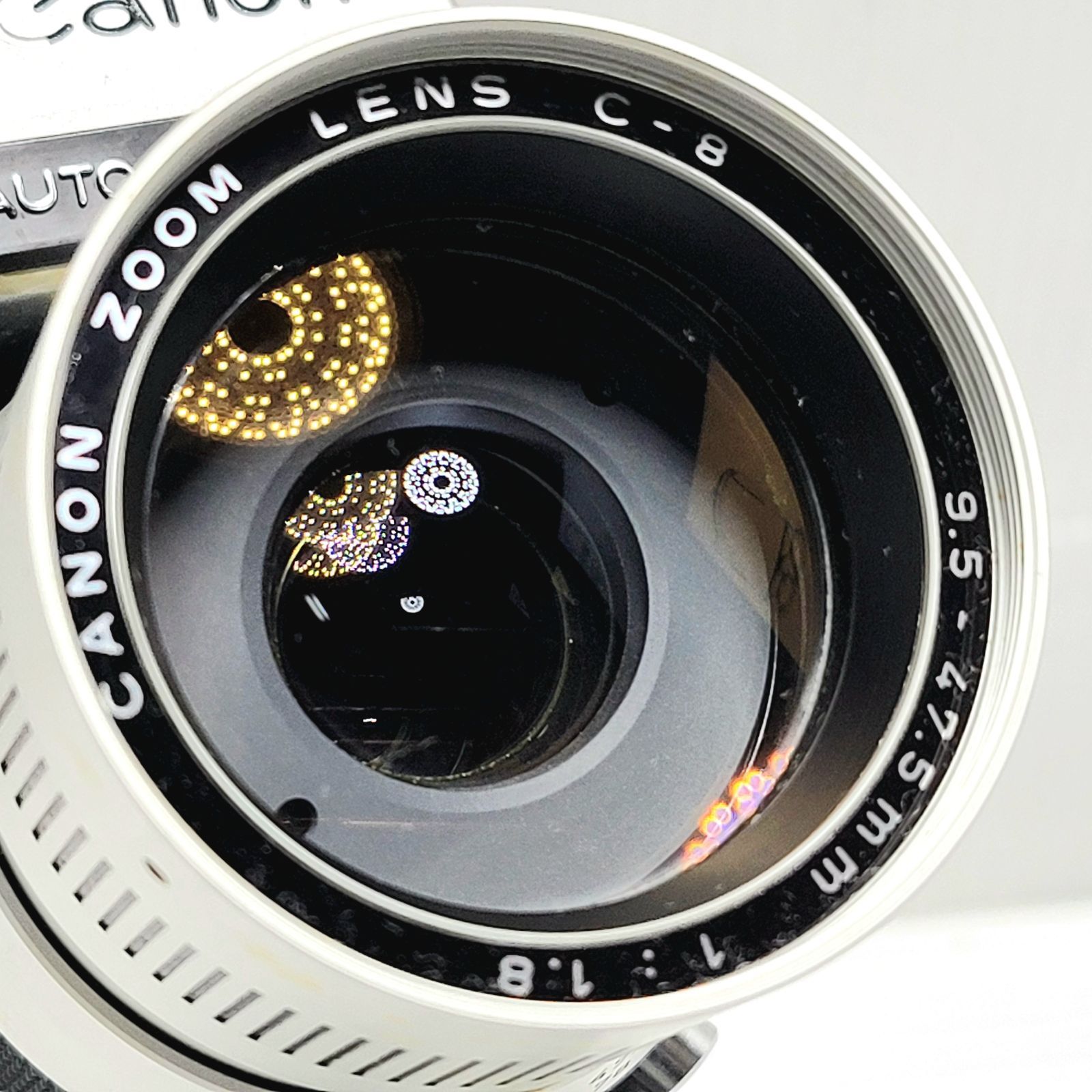 動作未確認】ジャンク Canon AUTO ZOOM 518 SV SUPER8 レトロ 8ミリ