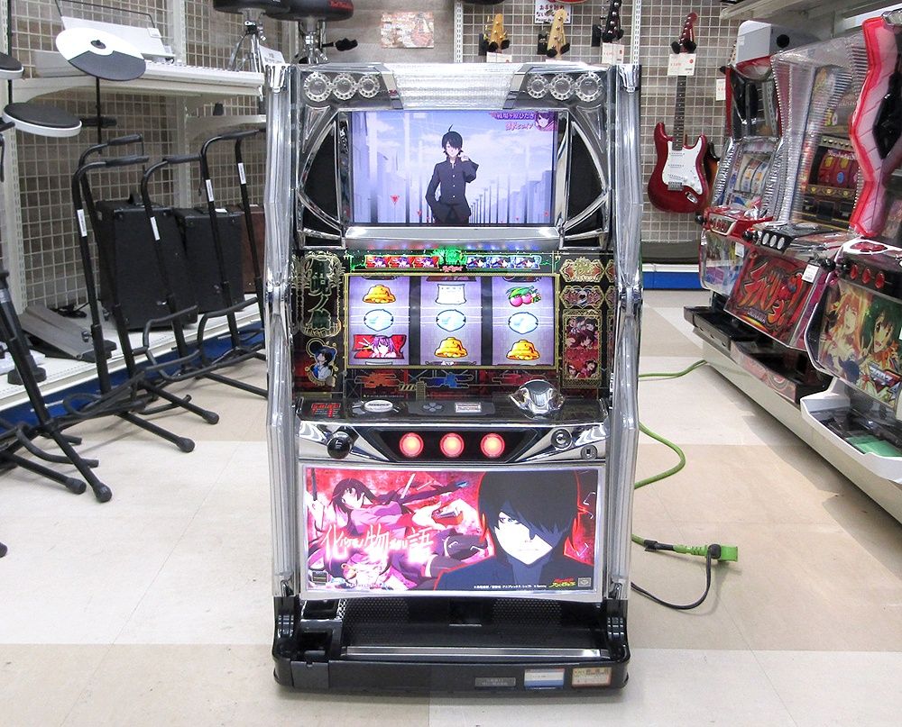 パチスロ実機 Sammy サミー パチスロ化物語ZX コイン不要機付き 家庭用