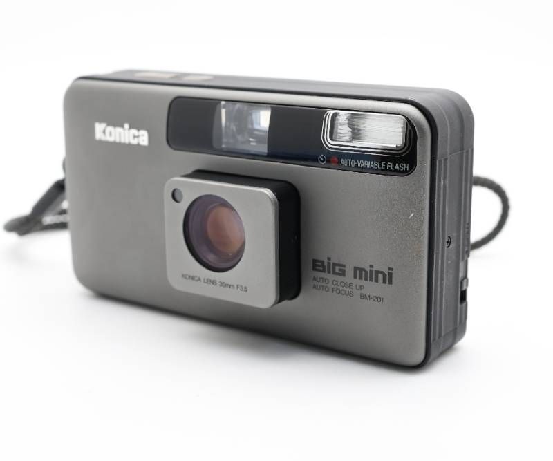 □完動品 美品 KONICA BiG mini BM-201 コンパクトフィルムカメラ