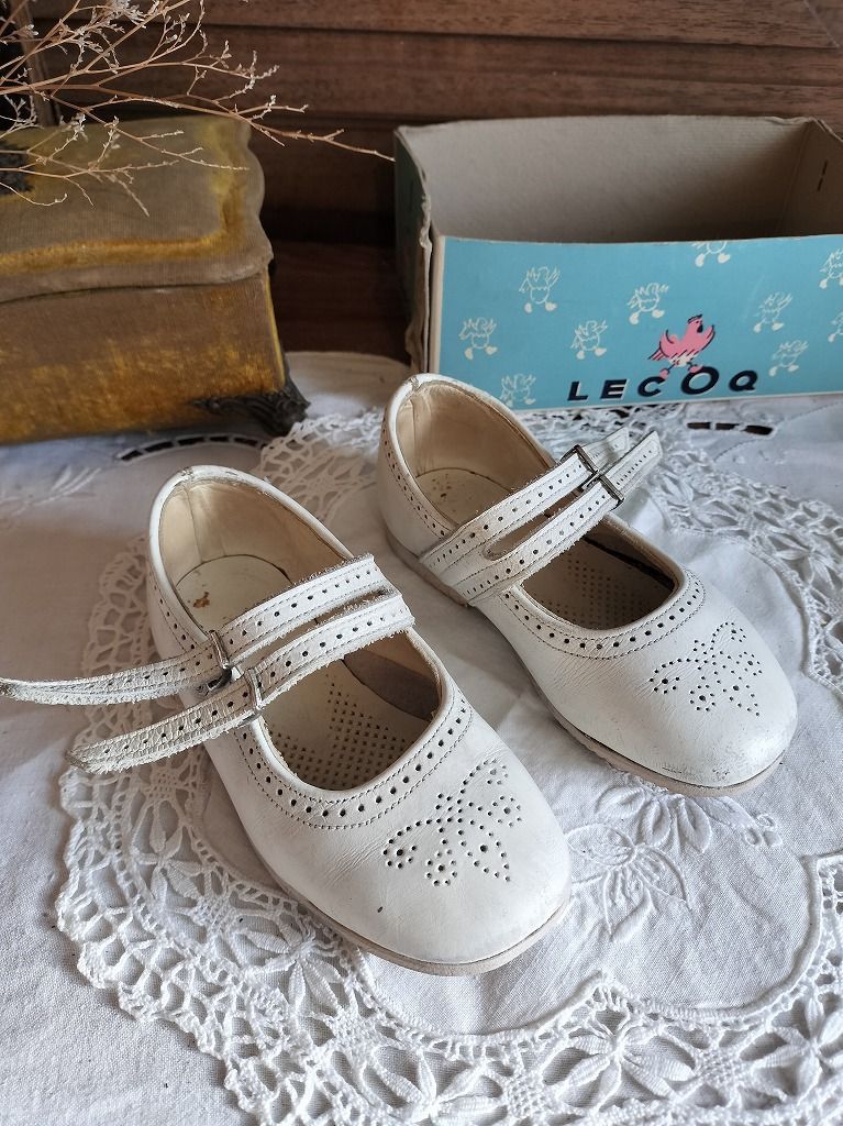 フランス アンティーク かわいい お人形 子供 靴 ディスプレイ - メルカリ