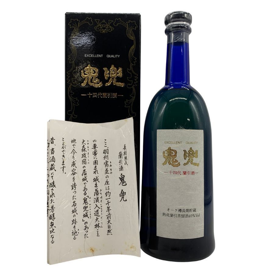 高木酒造 十四代 鬼兜 オーク樽長期貯蔵 720ml 40%【L4】 - メルカリ