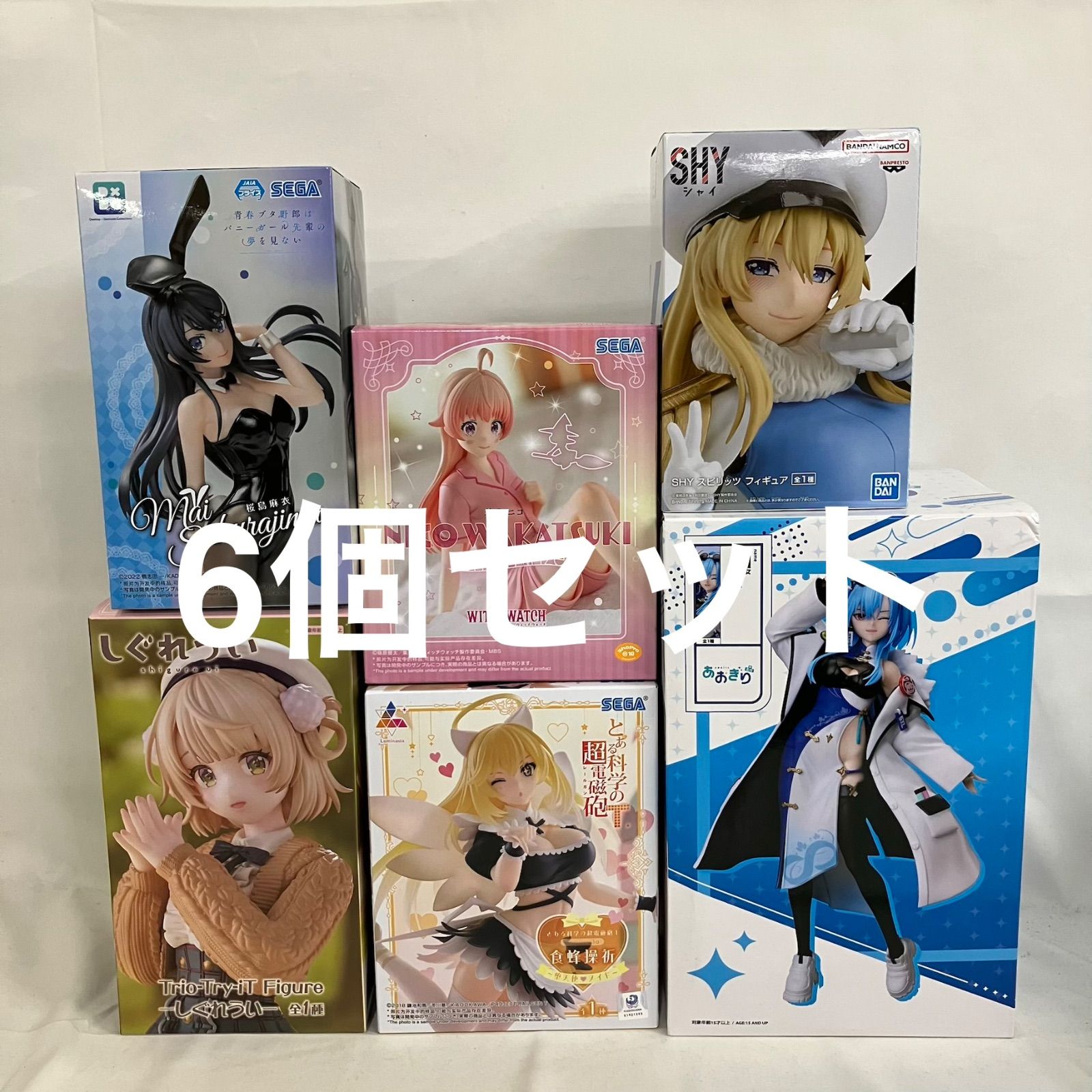 未開封 美少女 まとめ フィギュア 6個セット SF1800 c107 - メルカリ