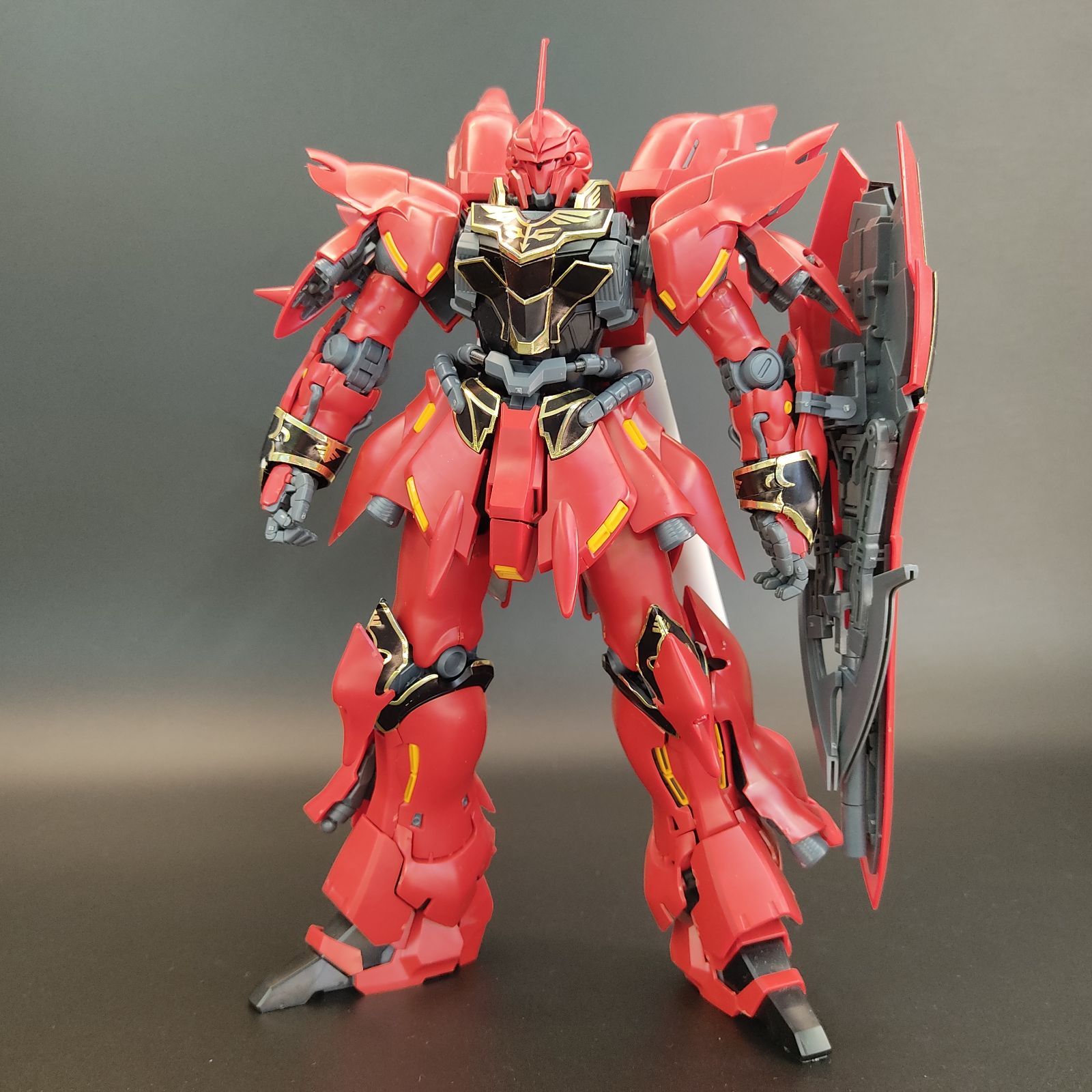 ガンプラ【未検品/ジャンク】MG 1/100 シナンジュ 欠品多数 キズ汚れ
