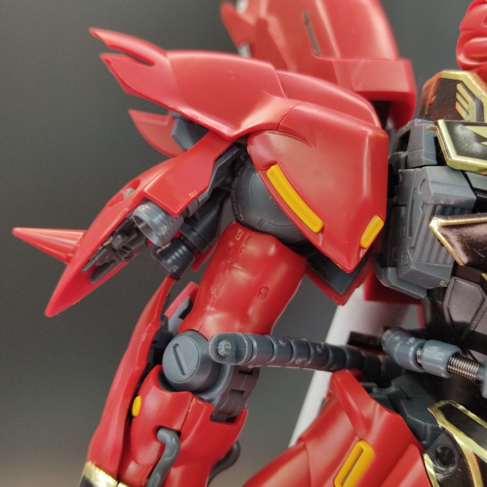 ガンプラ【未検品/ジャンク】MG 1/100 シナンジュ 欠品多数 キズ汚れ