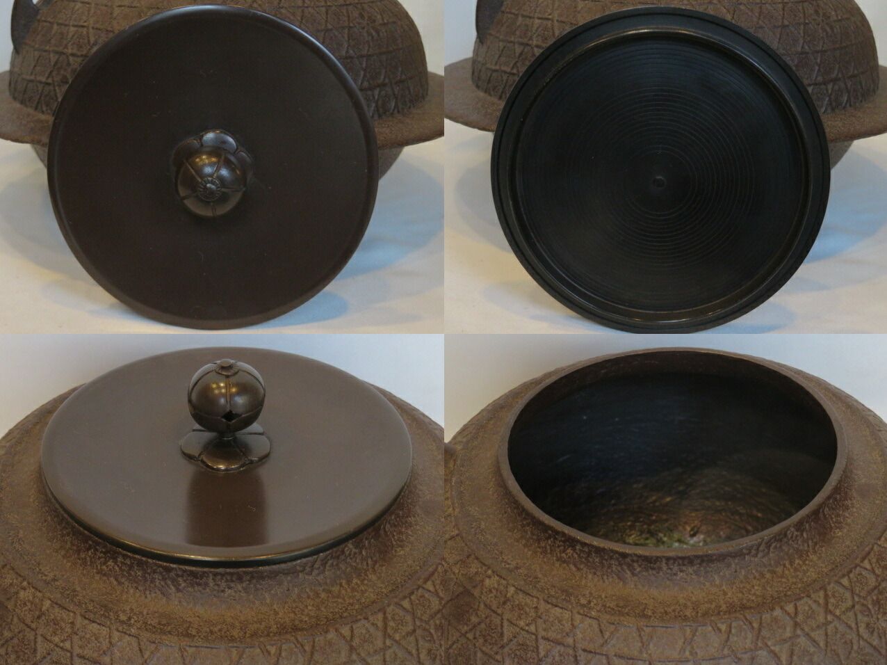 新春）佐藤浄清作 桜川地紋 平羽付釜 置炉用！ 茶道具【税込・送料込