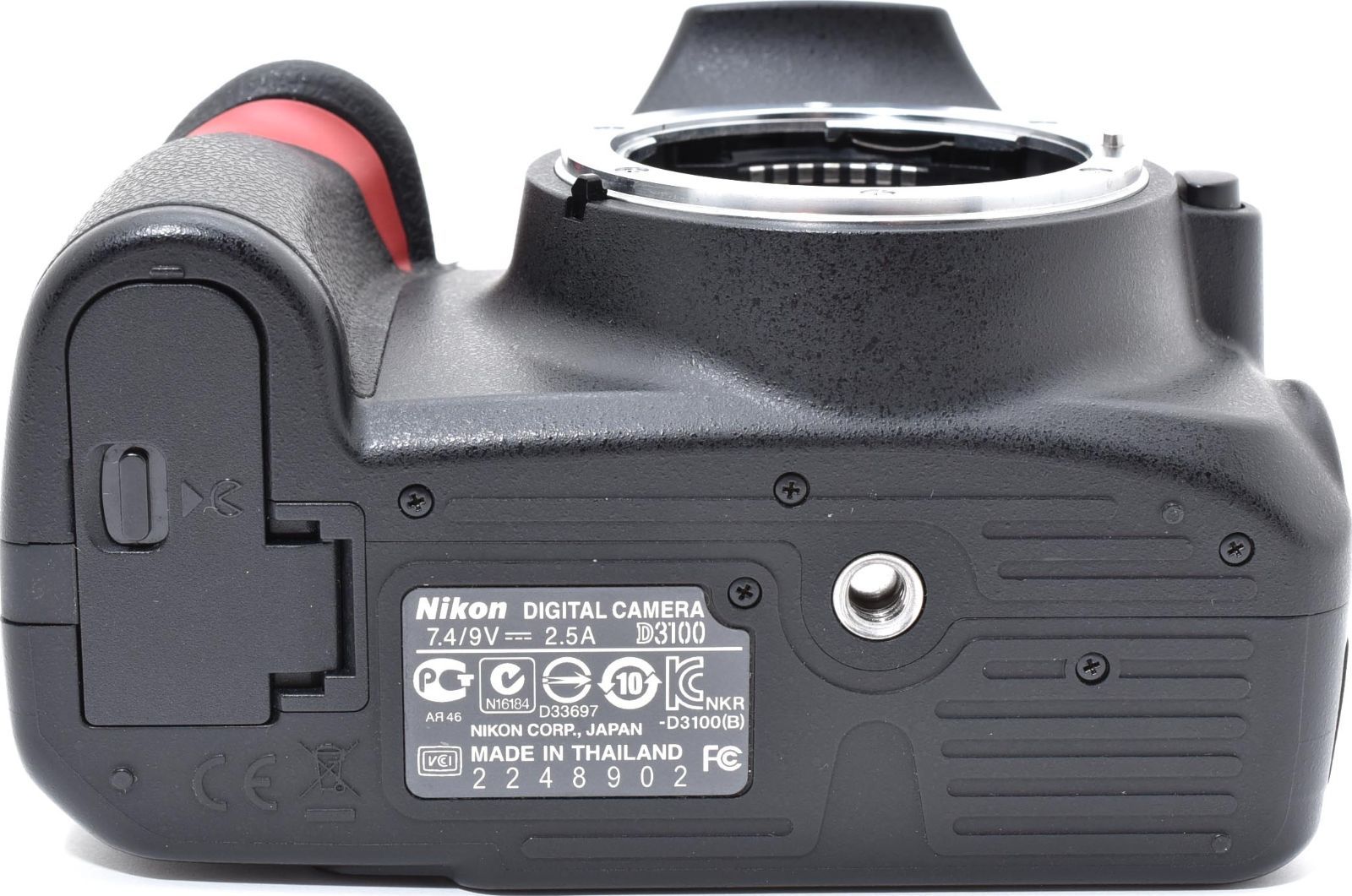 A30[7265]5☆美品☆ ニコン Nikon D3100 ボディ 【ショット数 1,105回