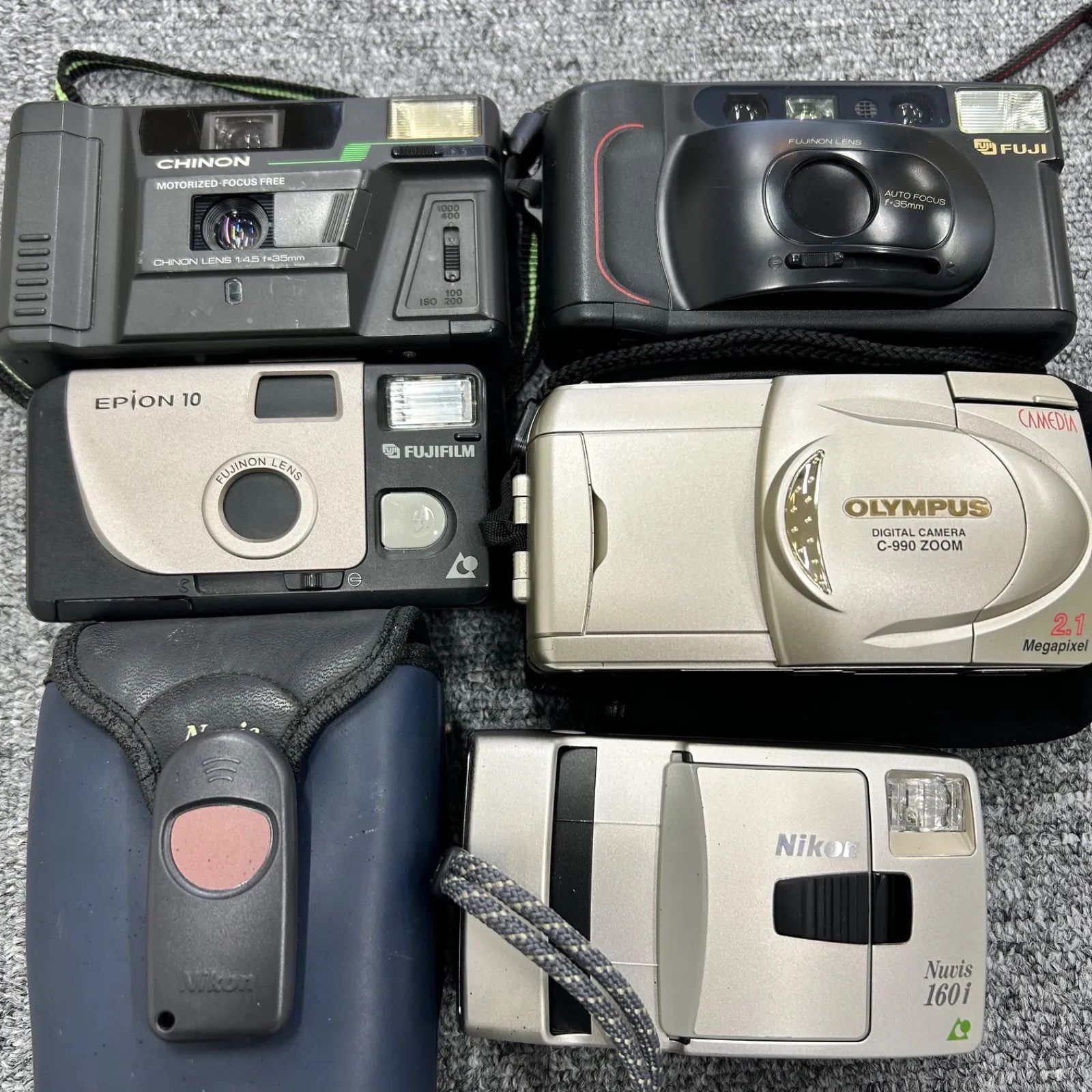 ジャンク カメラ まとめ売り OLYMPUS Nikon FUJIFILM - メルカリ