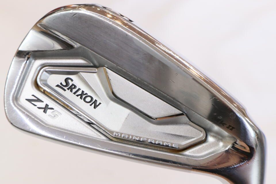 ダンロップ SRIXON ZX5 Mk2 SteelFiber i80cw Sフレックス アイアン
