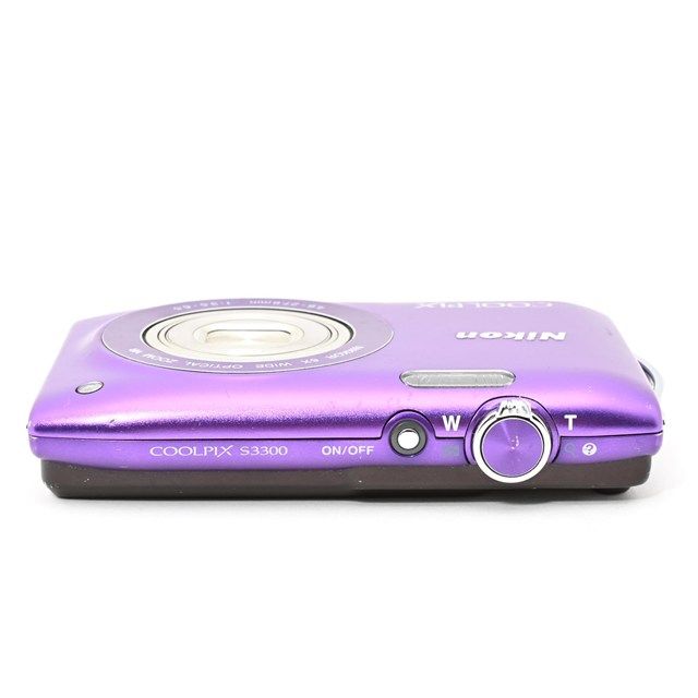 並品＞ Nikon COOLPIX S3300 ラベンダーパープル｜コンパクトデジタル