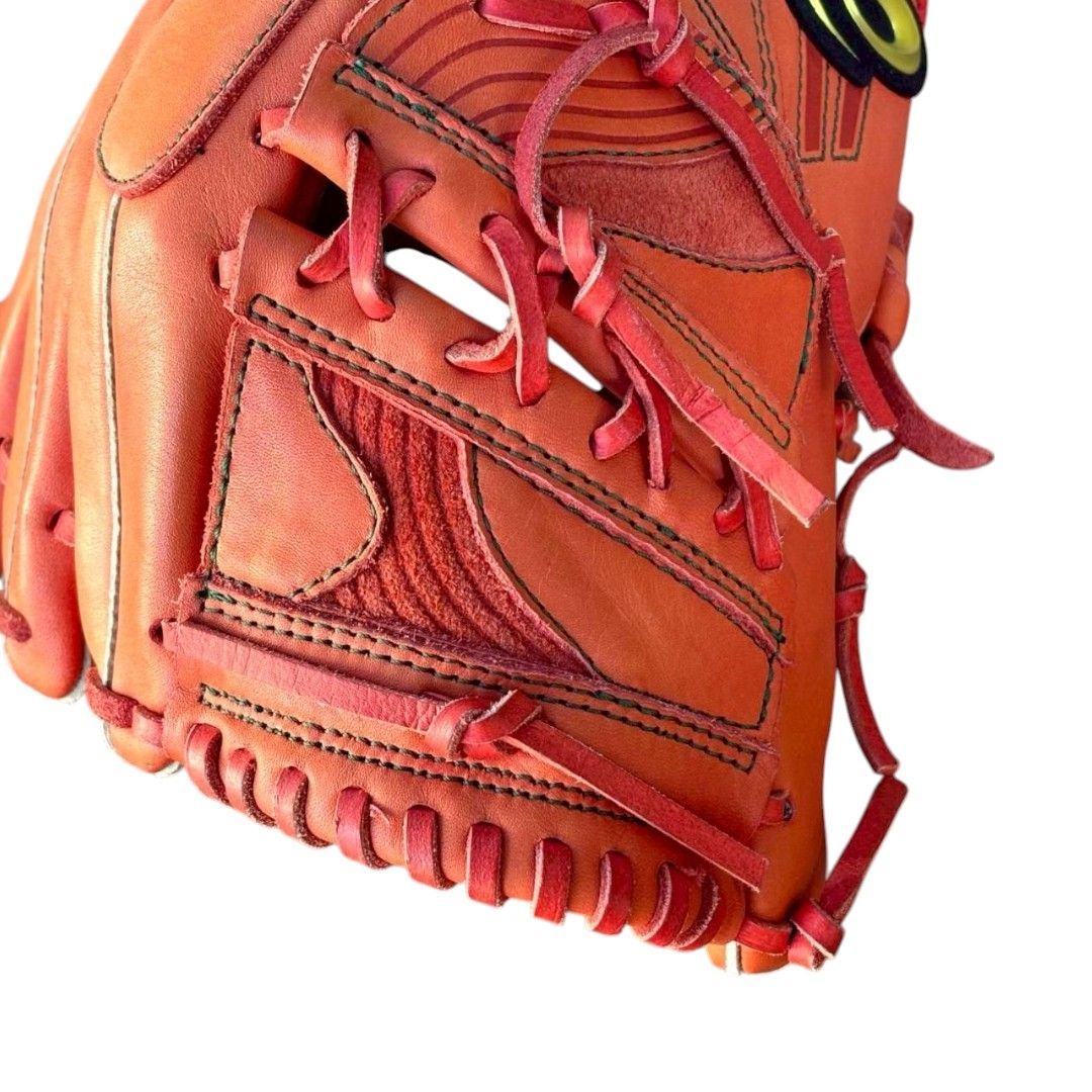 asics 軟式グローブ 左投げ用 大谷翔平モデル オレンジ 872 - メルカリ