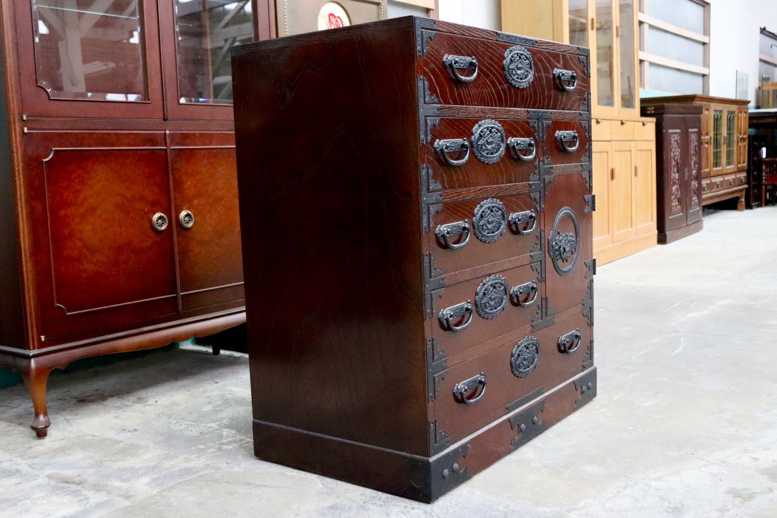 GMIS428B○時代箪笥 整理箪笥 民芸箪笥 伝統工芸 チェスト 和箪笥 和