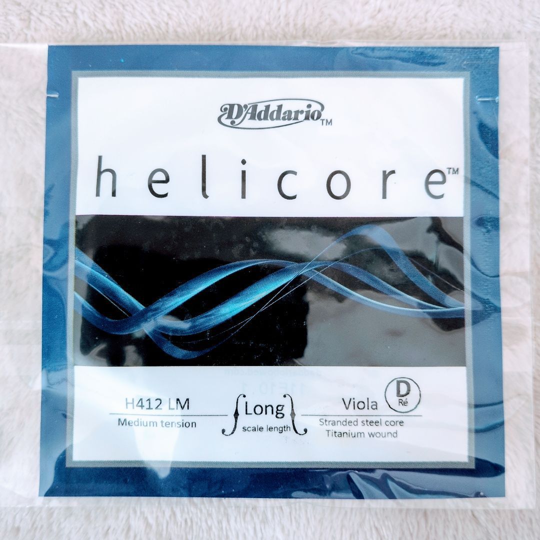 新品・未開封】D'Addario ダダリオ ビオラ弦 Helicore ビオラ用 A・D