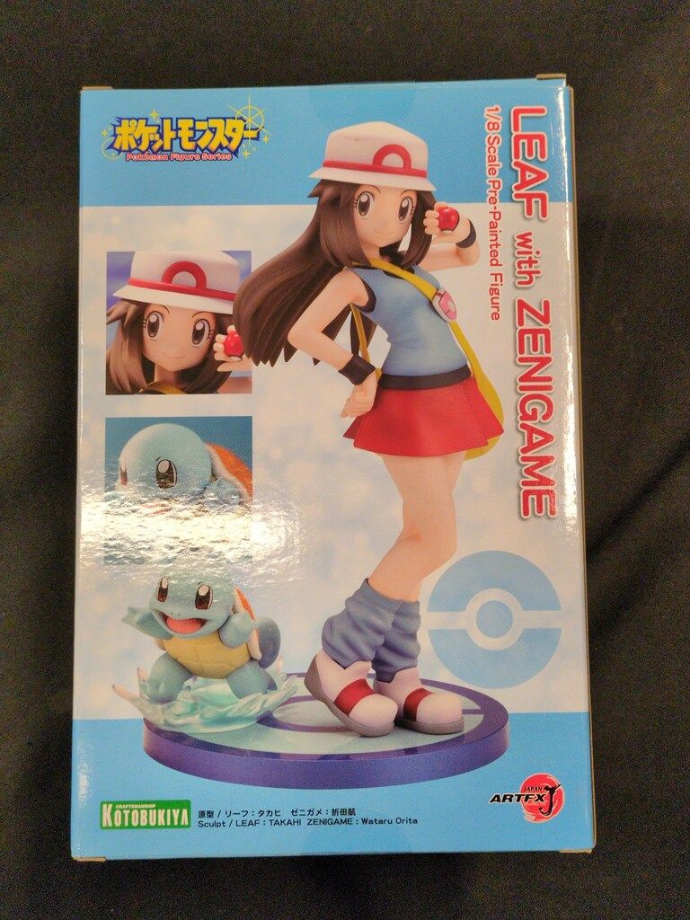 コトブキヤ ARTFX J リーフ with ゼニガメ - メルカリ