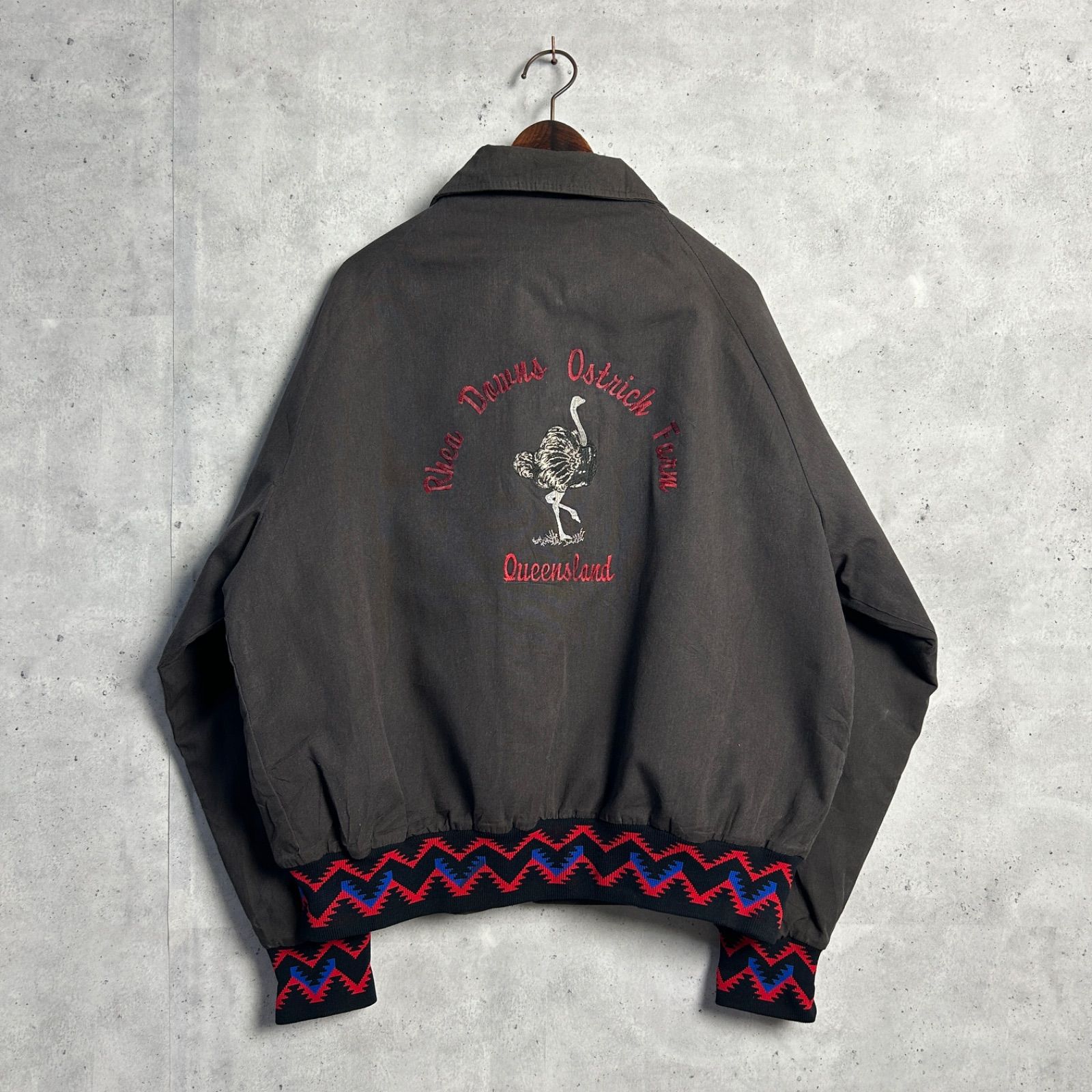 80s~90s USA製 サンタフェジャケットタイプ ワークジャケット 企業モノ