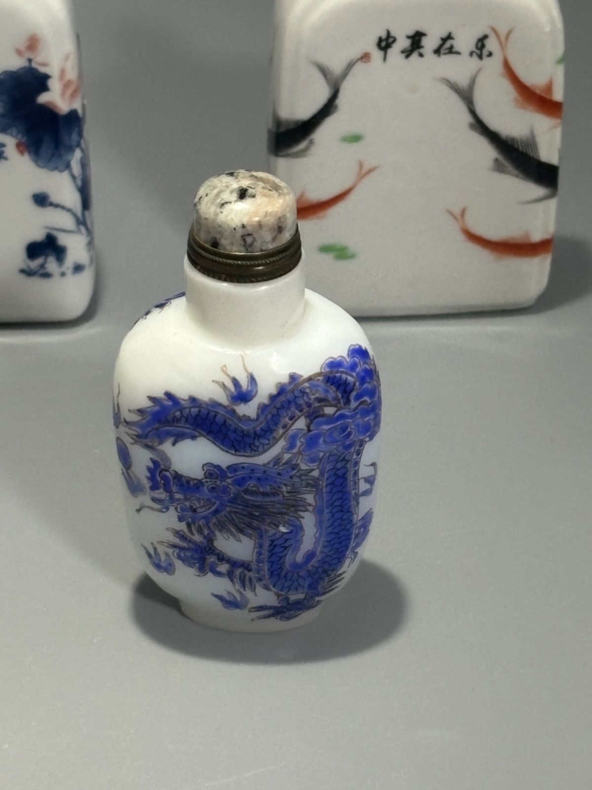 中国古美術 骨董品 香水瓶 鼻煙壺 5個セット - メルカリ