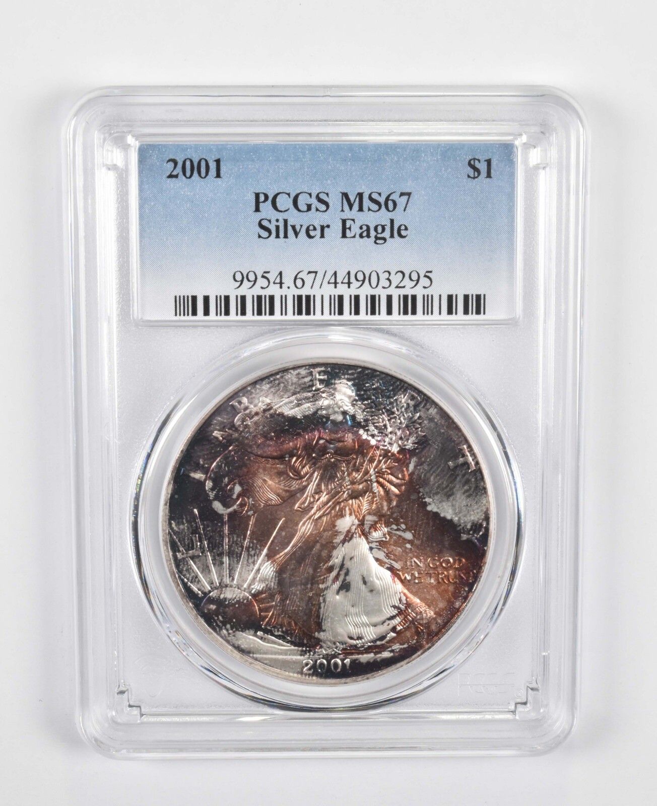 MS67 2001 アメリカンシルバーイーグル - PCGS 美しいT *0871 - メルカリ