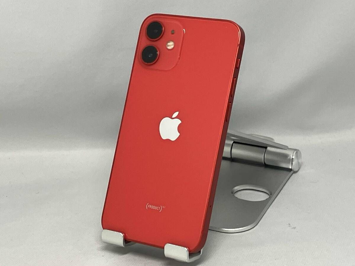 docomo 【SIMロックなし】MGAE3J/A iPhone 12 Mini 64GB レッド docomo