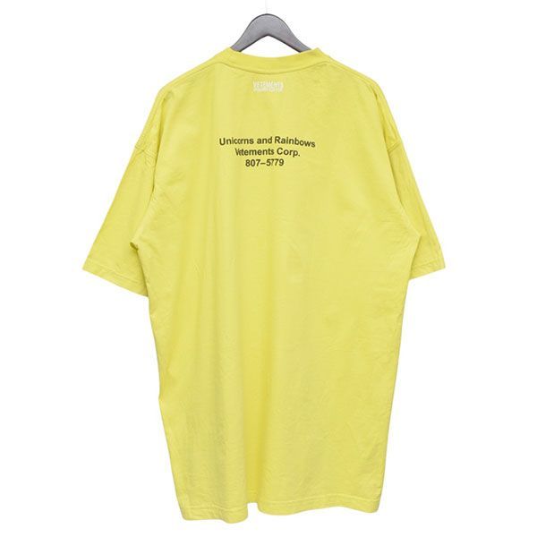 VETEMENTS ヴェトモン 2021SS Magic Unicorn Tee マジックユニコーンT