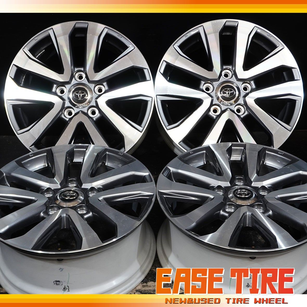 トヨタ 200系 ランドクルーザー ZX 後期 純正 20インチ 4本 6.5J +58