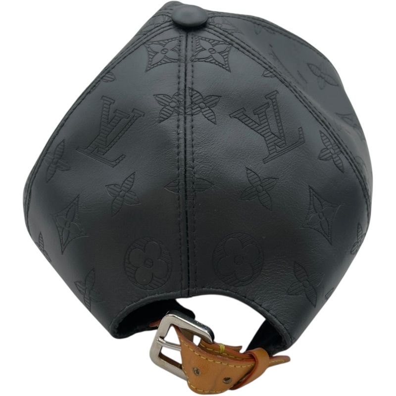 ルイ・ヴィトン LOUIS VUITTON モノグラム シャドウレザー キャップ