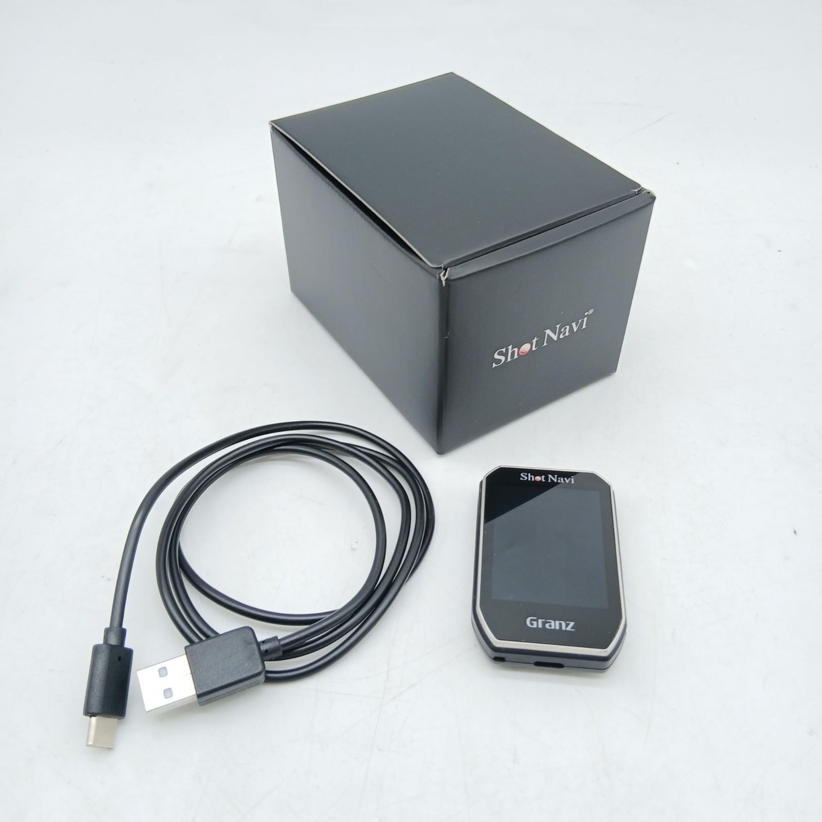 No.4942 Shot Navi(ショットナビ) Granz BK ゴルフGPS タッチパネル ど