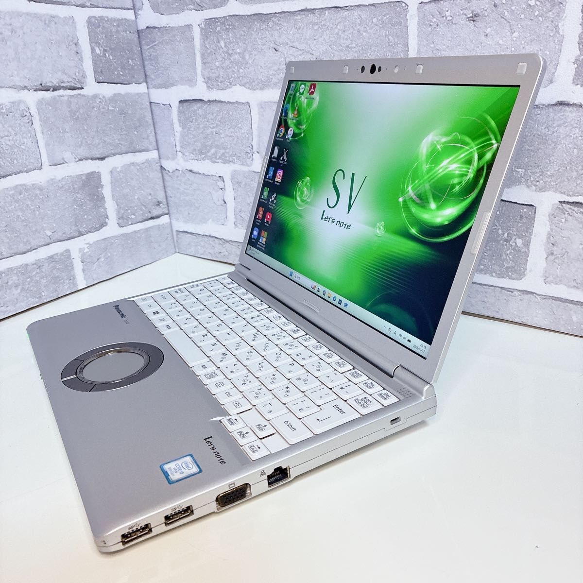 軽量 レッツノート 初期設定済 Windows11 第8世代 SSD 8/256 カメラ