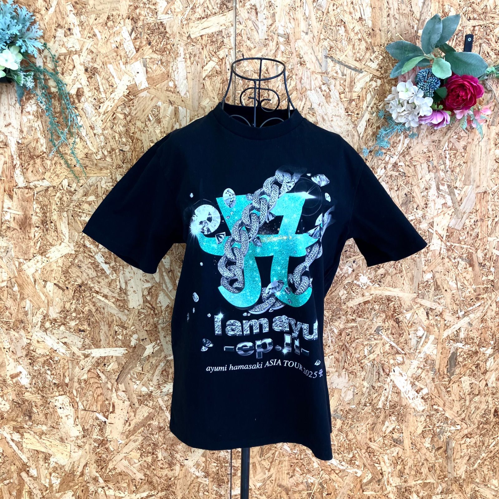 SG4982 浜崎あゆみ 2025 ASIAツアー Tシャツ - メルカリ