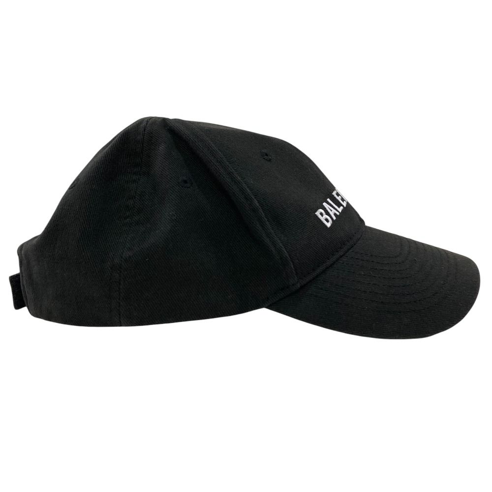 美品 Balenciaga バレンシアガ ロゴ刺繍 キャップ 帽子 Lサイズ