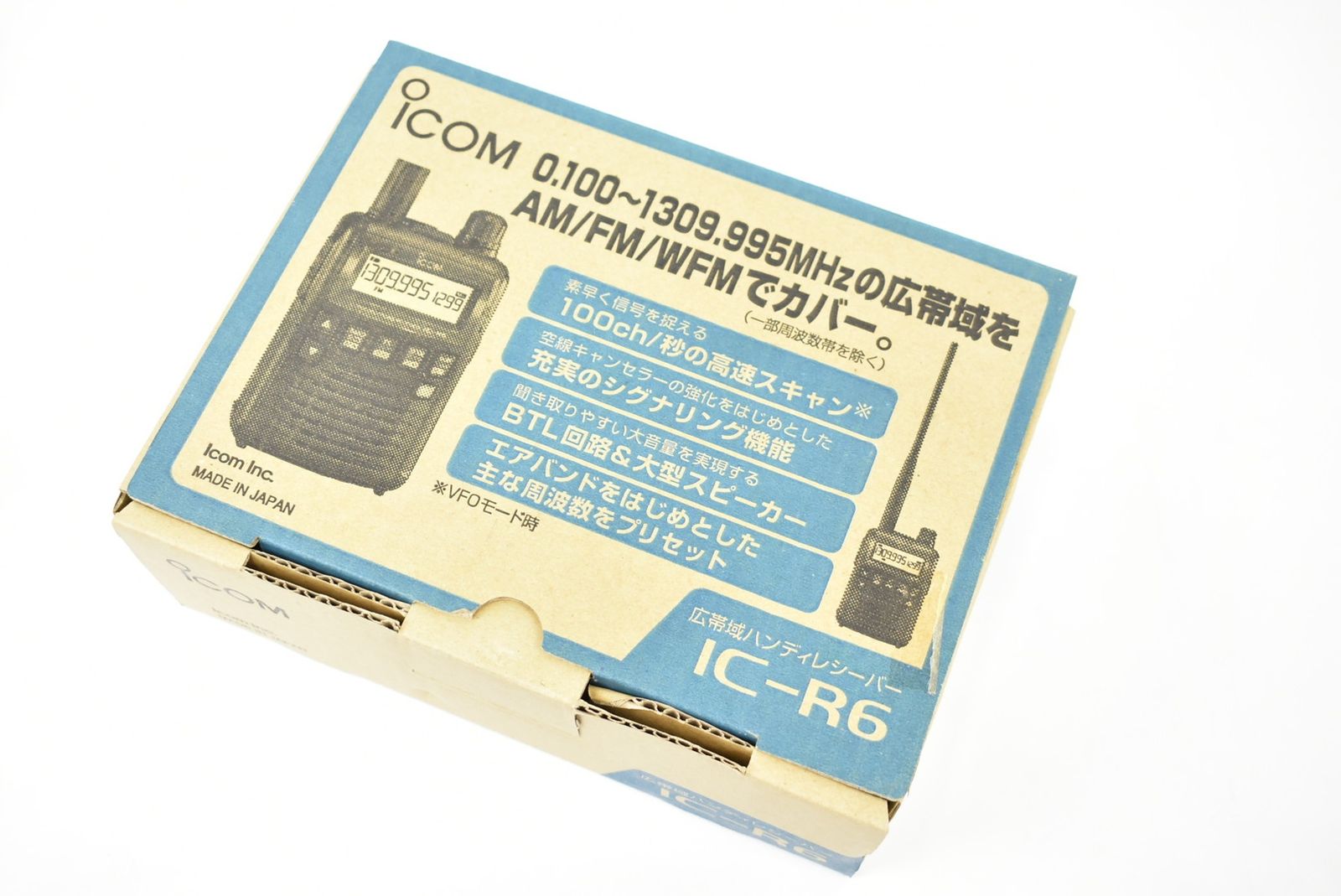 アイコム トランシーバー IC-R6 広帯域 ハンディ レシーバー ICOM