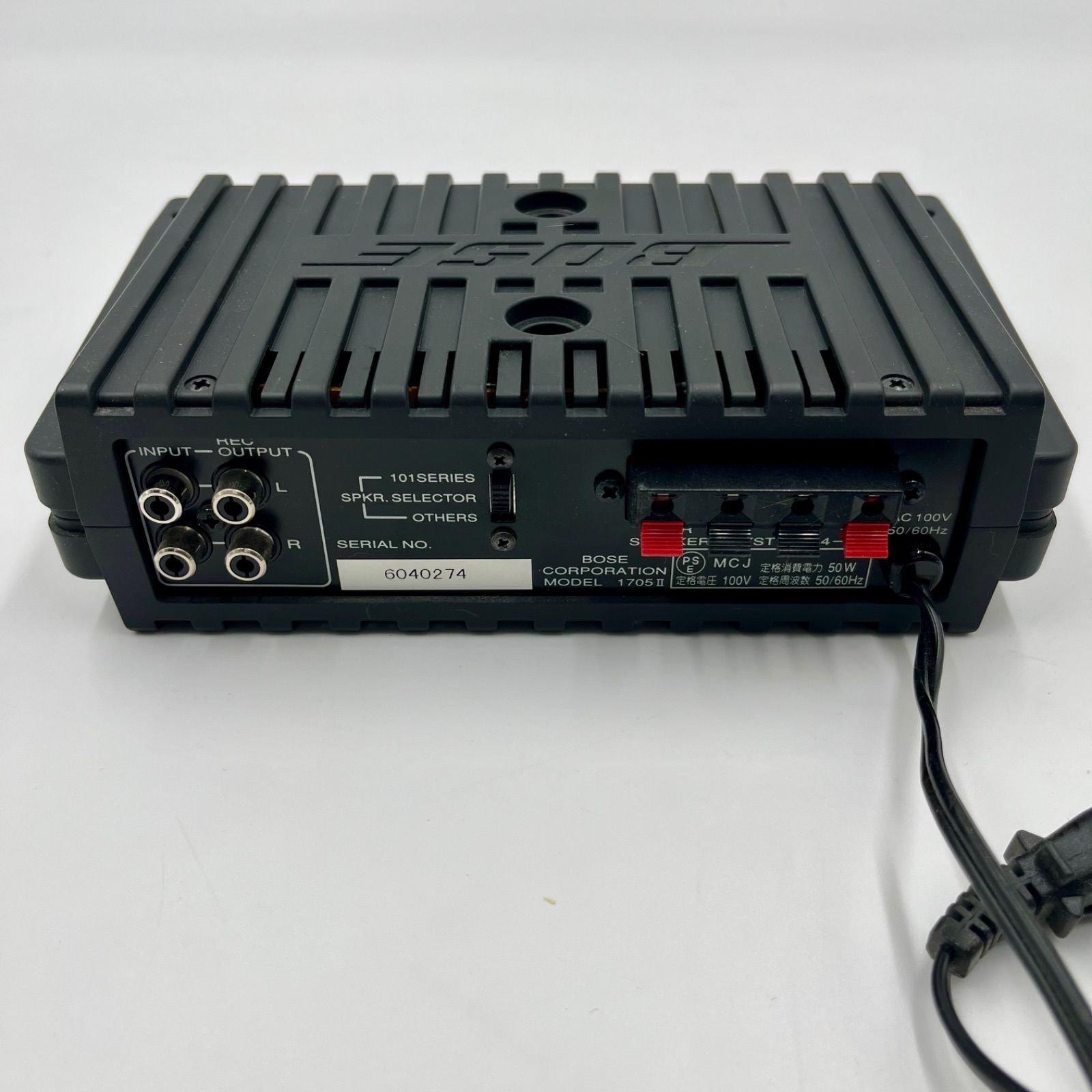 中古】BOSE/パワーアンプ/MODEL 1705Ⅱ/現状品 - メルカリ