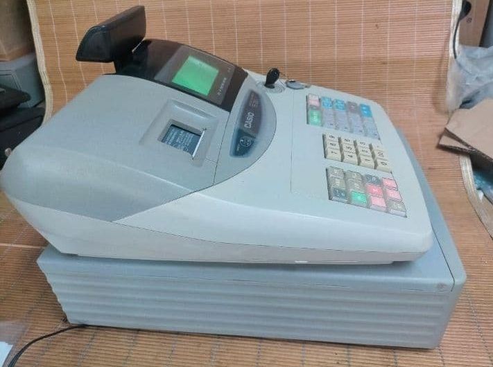 カシオレジスター TE-120 フル設定込み 送料無料 人気機種 770600